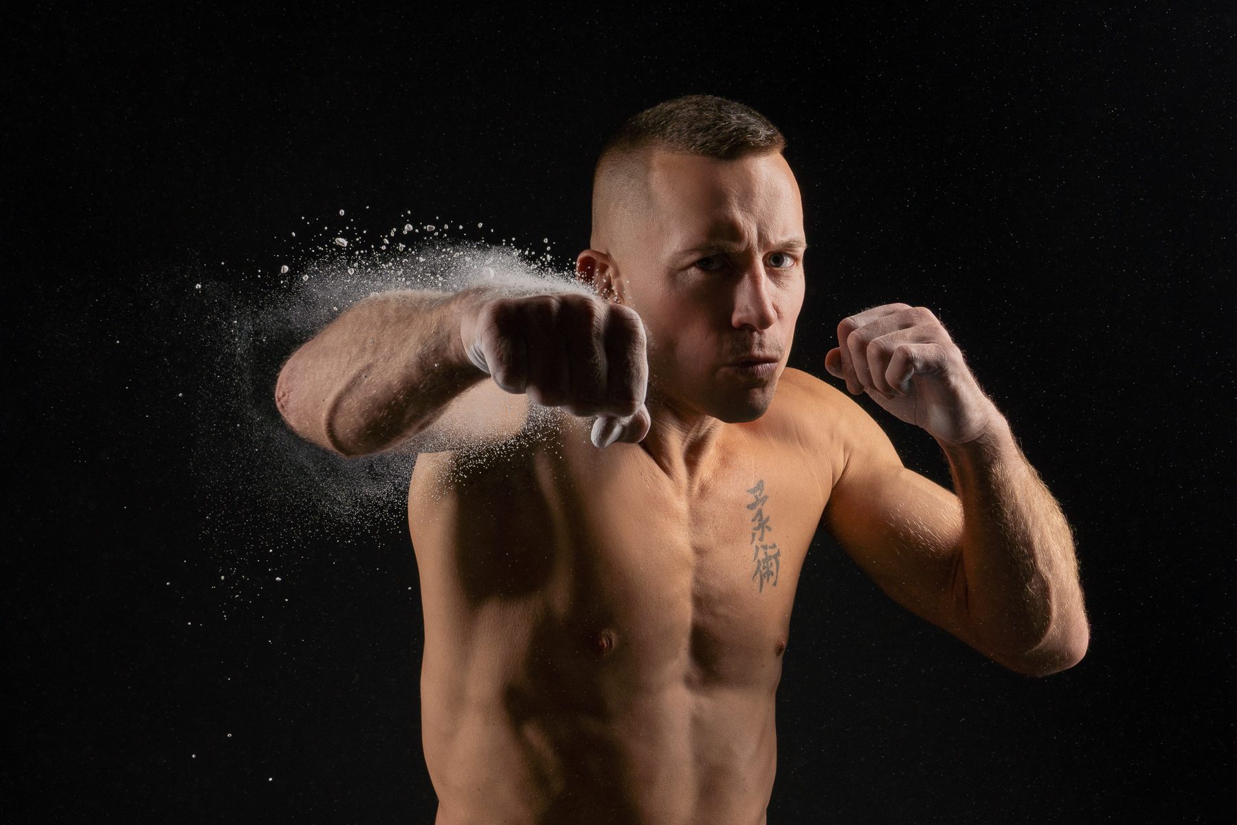 MMA Photoshoot with Georges St-Pierre